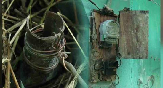 විදුලි සැර වැදීමෙන් අඹු සැමි යුවලක් මරුට...